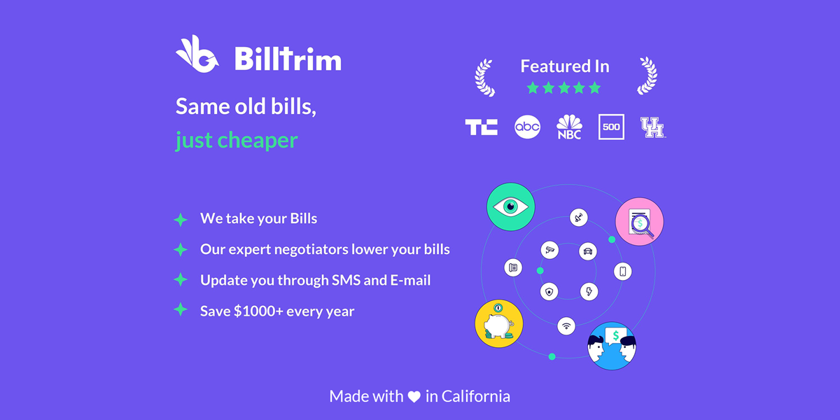 Here is what billtrim does to lower your monthly bills