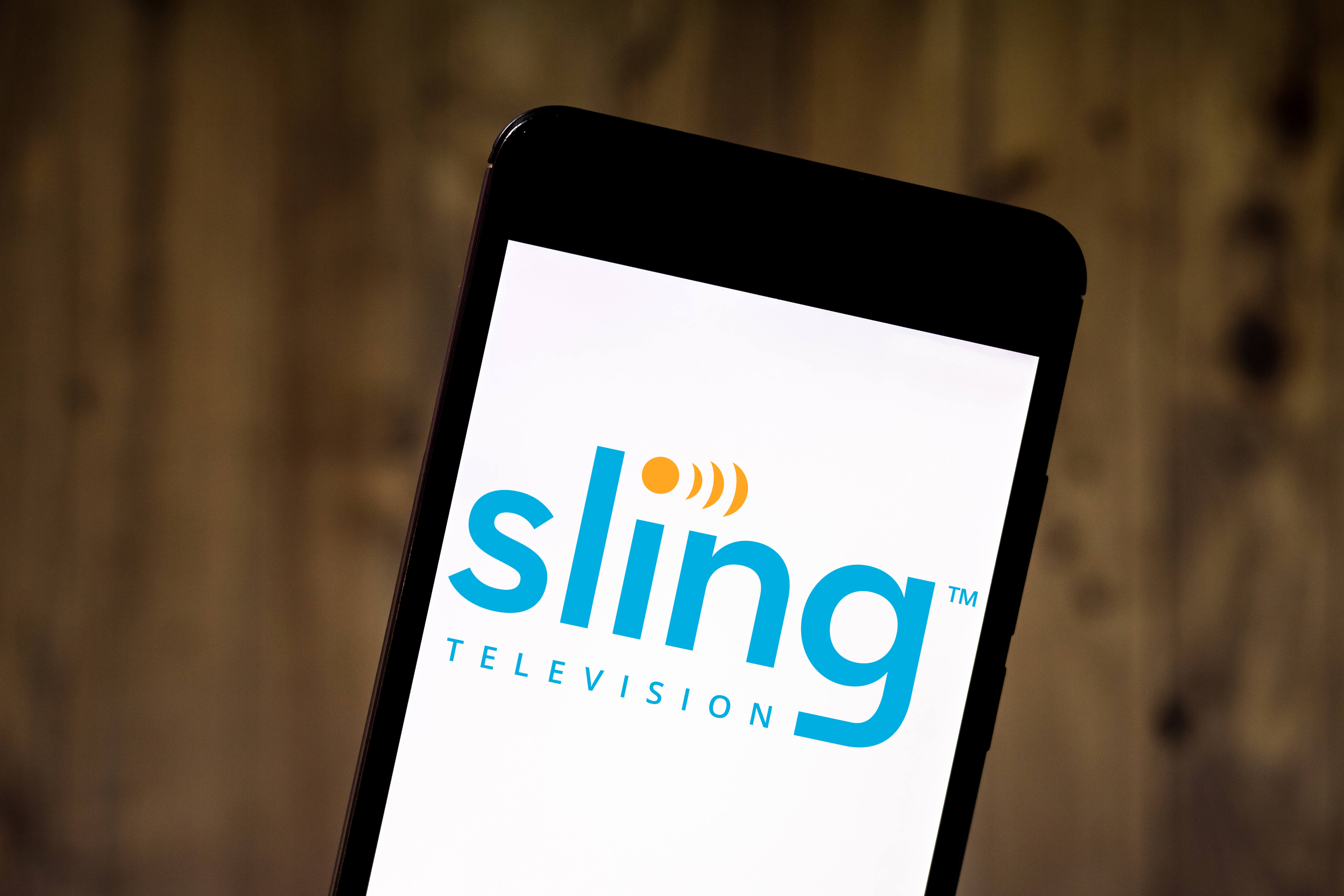 Accessing Sling TV through smart phone